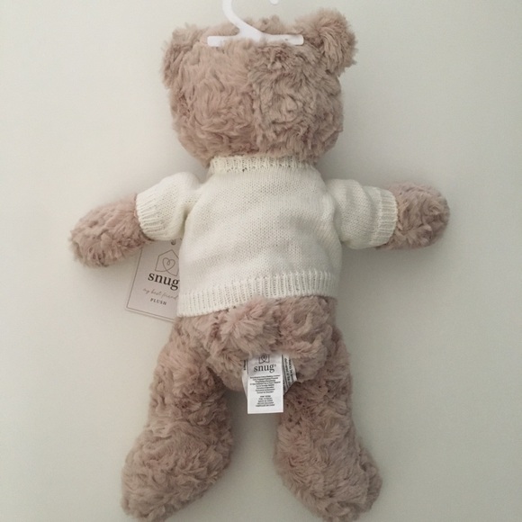 NEW Plush Bear with Sweater Embroidered Born in 2026 CuddleToy Newborn Gift - Picture 3 of 6